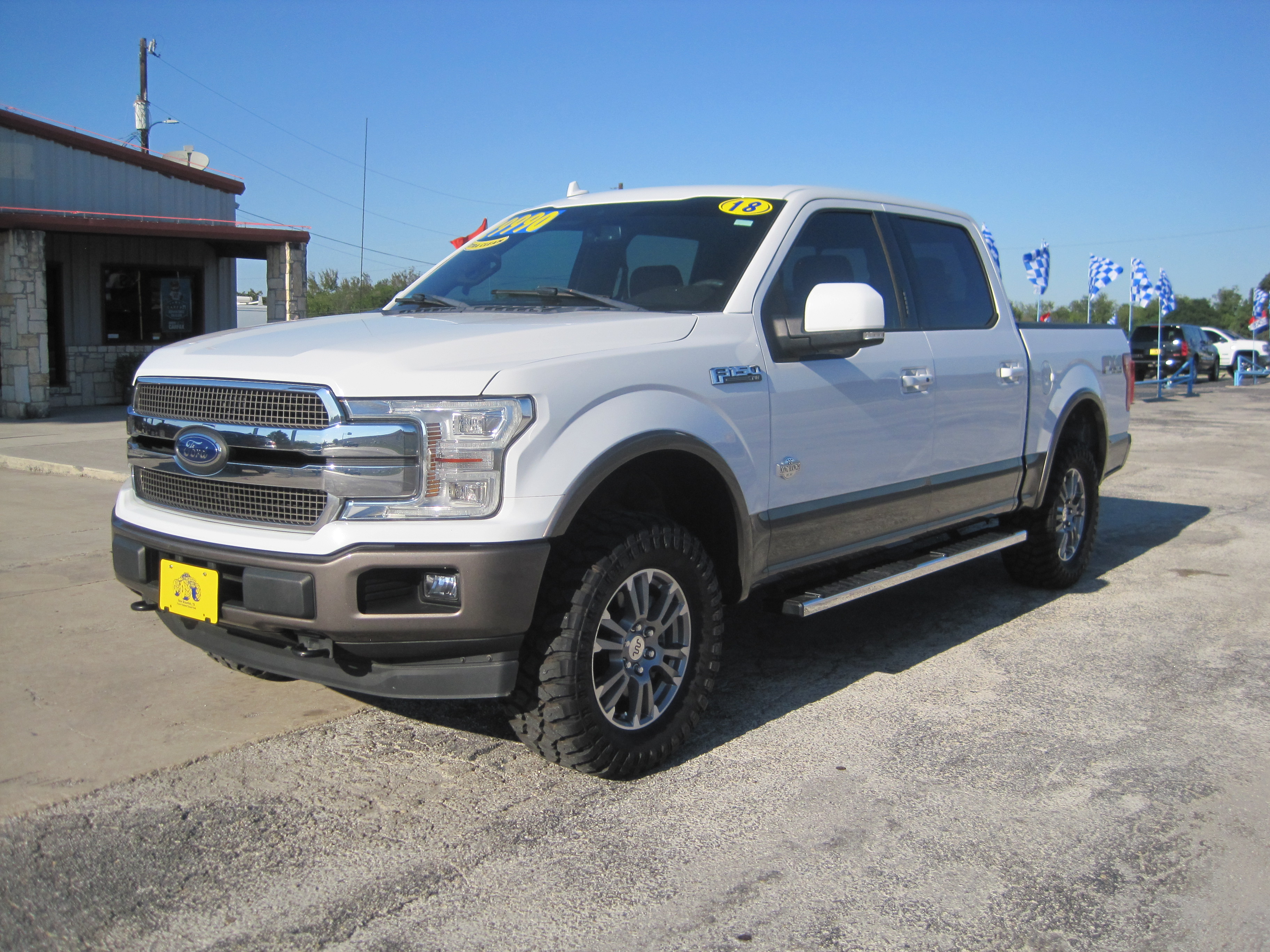 2018 Ford F-150 SuperCrew*KING RANCH*LIFTED*4x4*3.5L ECOBOOST V-6*TURBO*NEW 33" M'Ts*1 OWNER*