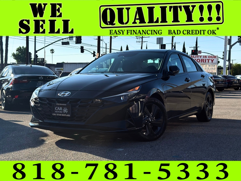 2023 Hyundai Elantra Blue Hybrid Blue