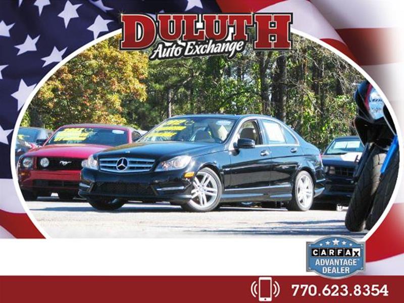 2012 Black Mercedes Benz C Class Duluth Auto Exchange