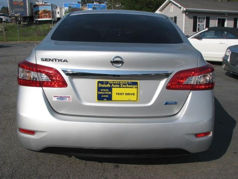 2014 Brilliant Silver Nissan Sentra Duluth Auto Exchange