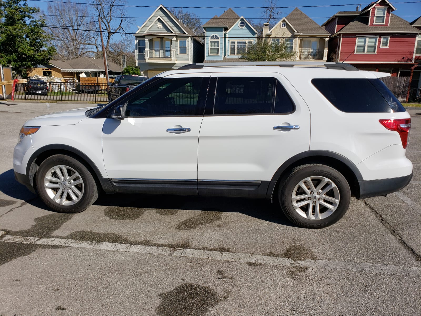 2015 white Ford Explorer Insurance Used Cars, Inc