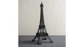 Image of a 15" Black Eiffel Tower Figurine