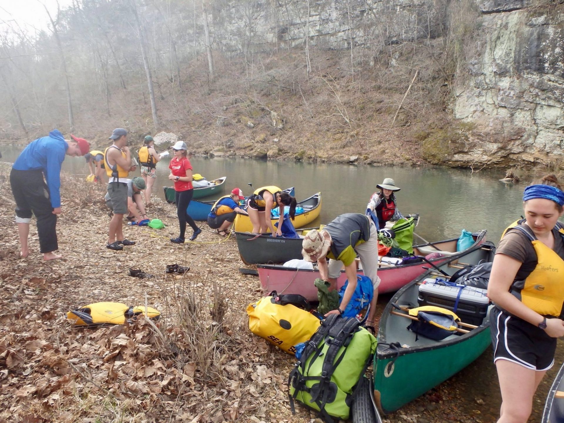 Canoeing