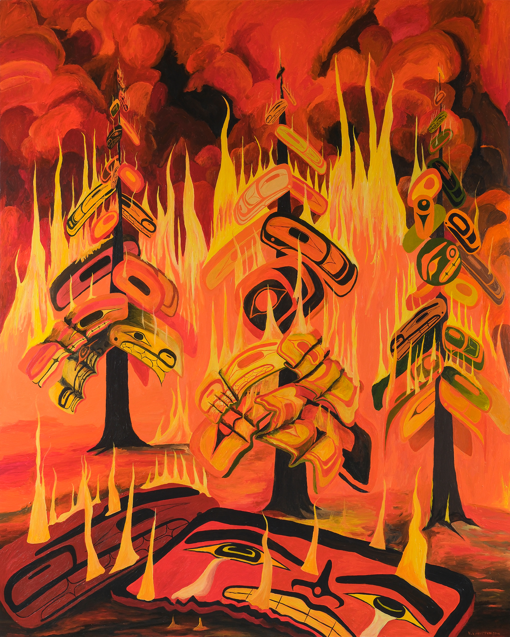 Zombie Fires Burning
