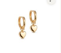 Enamel Amore Hoops