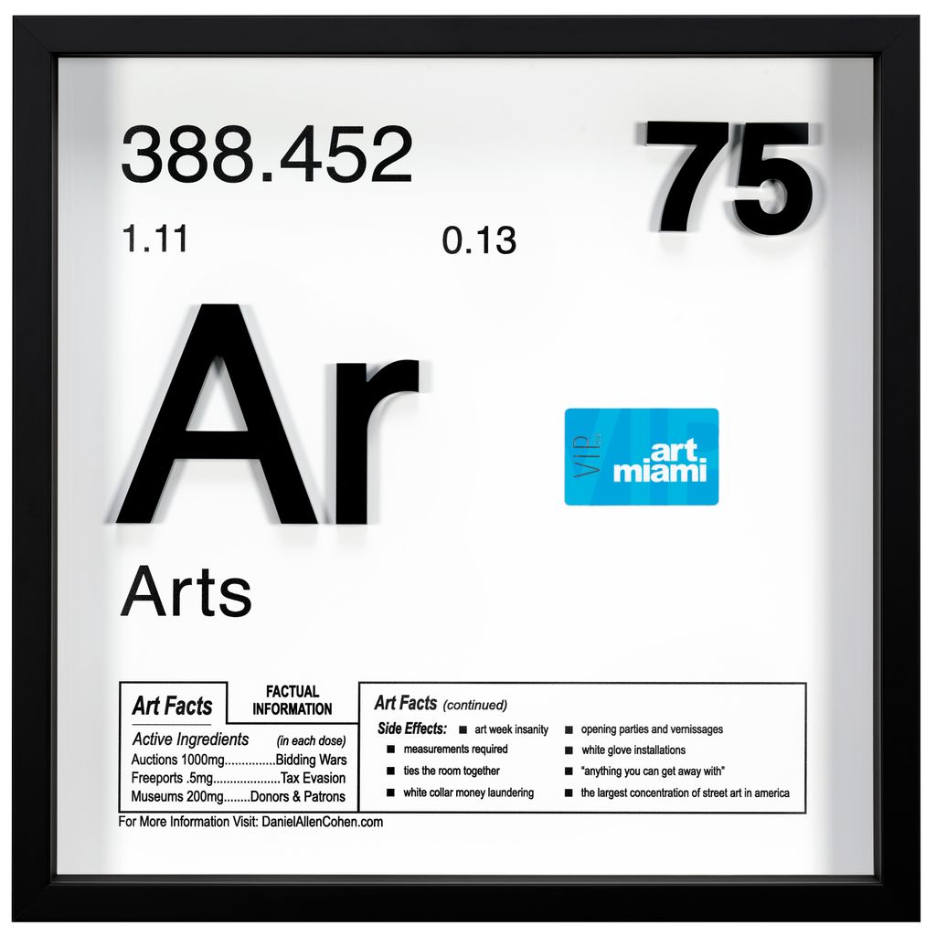 Periodic Table of Drugs and Addiction - Arts (Ar - 75)