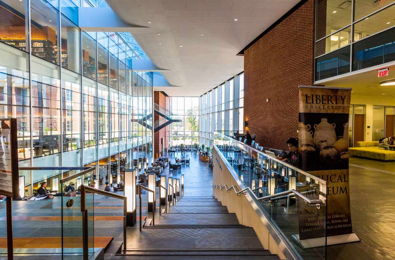 Experience Liberty University in Virtual Reality. Press Alt plus A for