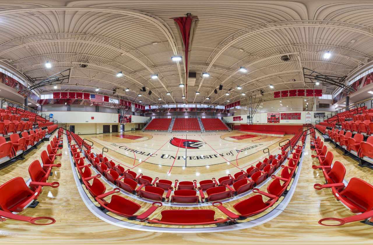 Experience Catholic University of America- Athletics in Virtual Reality. Experience Catholic University of America- Athletics in Virtual Reality.