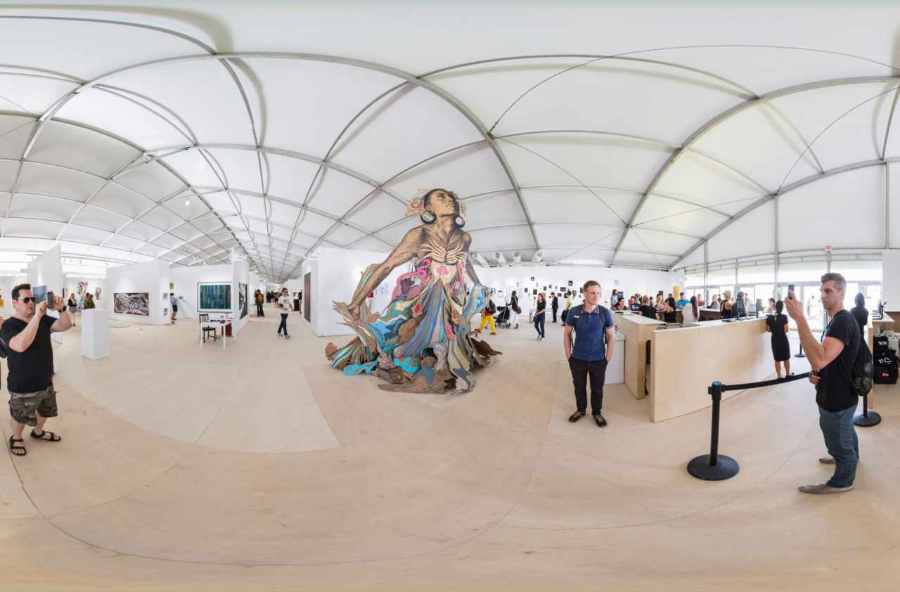 Experience SCOPE Miami Beach 2014 in Virtual Reality.